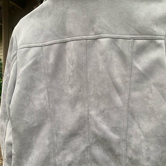 Philosophy Suede Jacket in Grey - size S - Picture 3 of 8